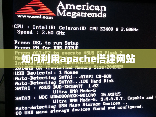 如何利用apache搭建网站