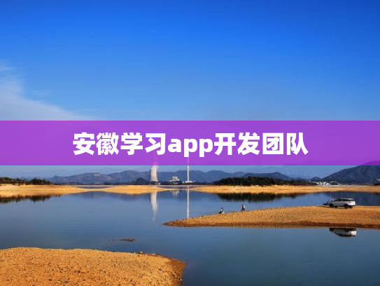 安徽学习app开发团队