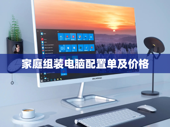 家庭组装电脑配置单及价格