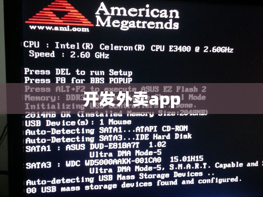 开发外卖app