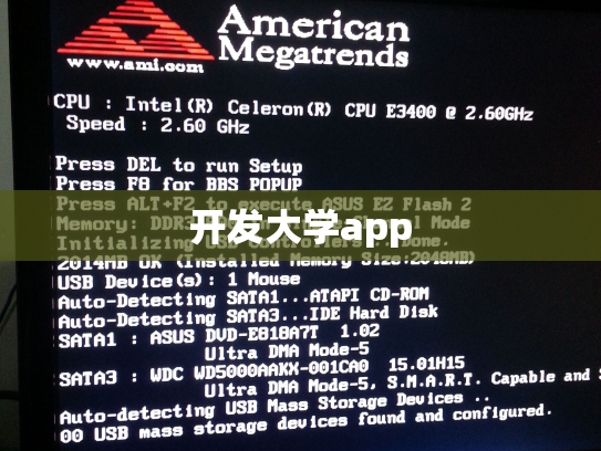 开发大学app
