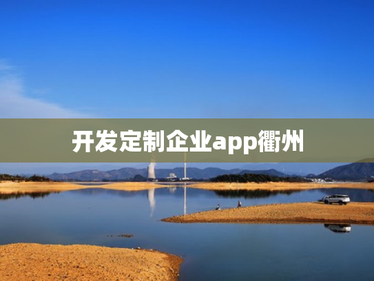 开发定制企业app衢州