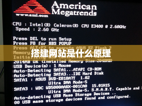 搭建网站是什么原理