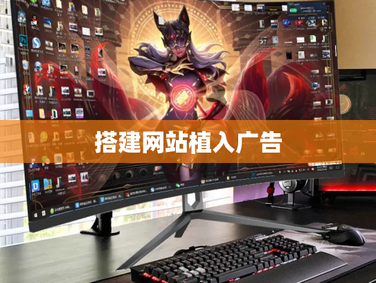 搭建网站植入广告