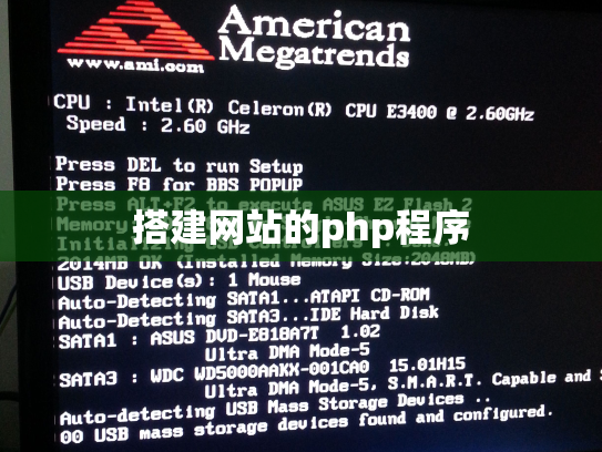 搭建网站的php程序