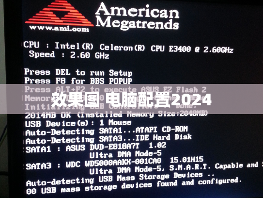 效果图 电脑配置2024