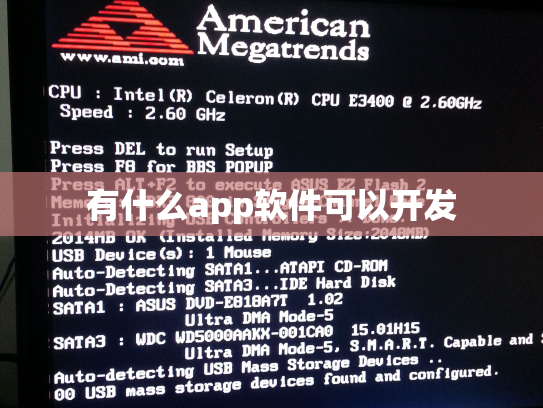 有什么app软件可以开发