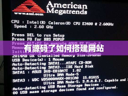 有源码了如何搭建网站