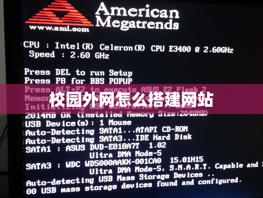 校园外网怎么搭建网站