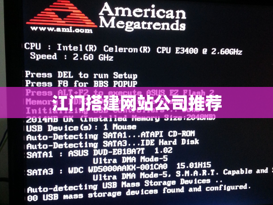 江门搭建网站公司推荐
