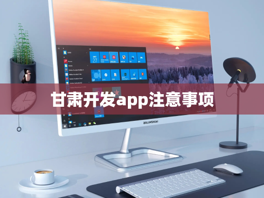 甘肃开发app注意事项