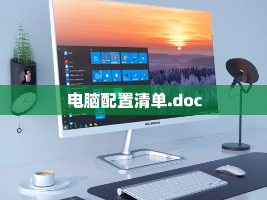电脑配置清单.doc
