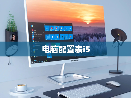 电脑配置表i5