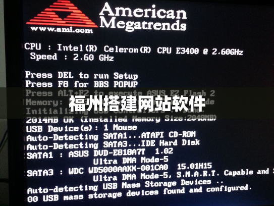 福州搭建网站软件