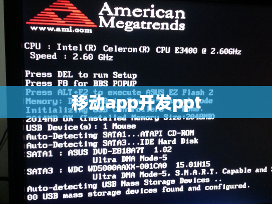 移动app开发ppt