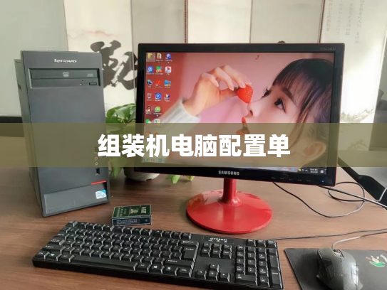 组装机电脑配置单