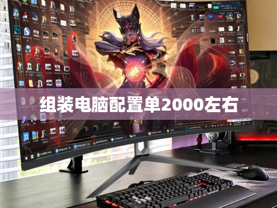 组装电脑配置单2000左右