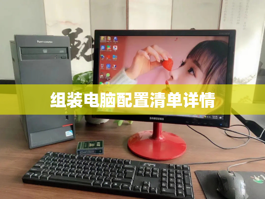 组装电脑配置清单详情