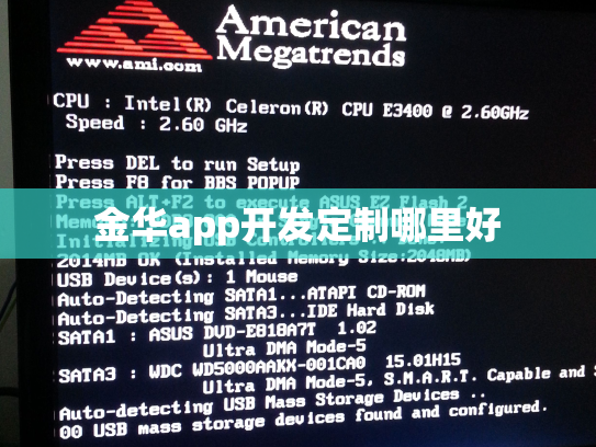 金华app开发定制哪里好