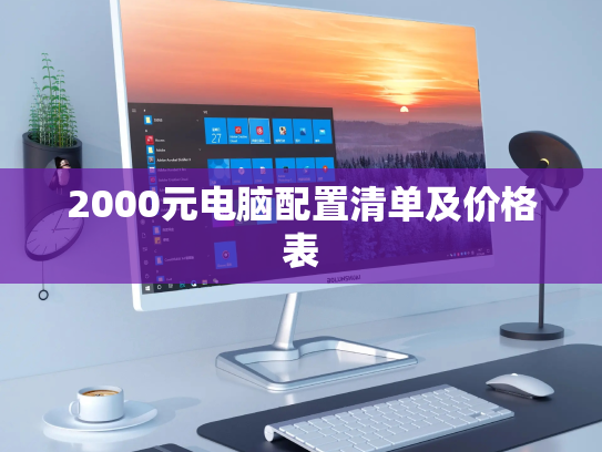 2000元电脑配置清单及价格表