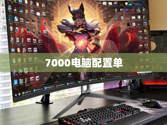 7000电脑配置单