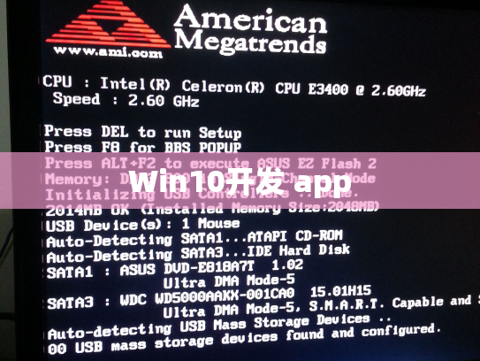 Win10开发 app