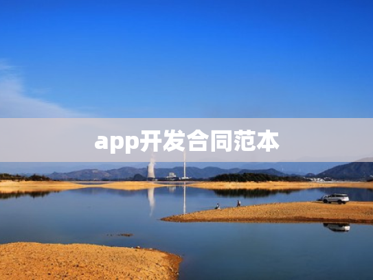 app开发合同范本