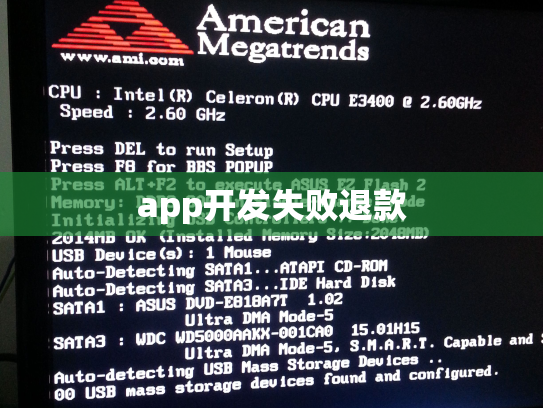 app开发失败退款