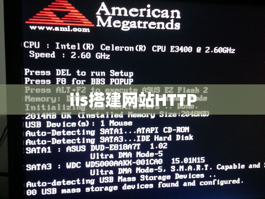 iis搭建网站HTTP