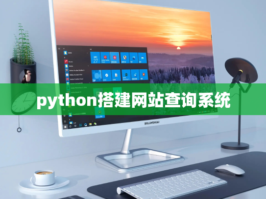 python搭建网站查询系统