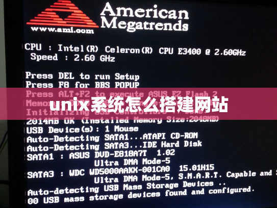 unix系统怎么搭建网站