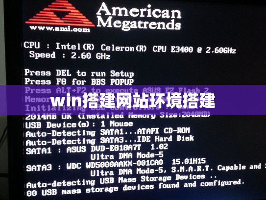win搭建网站环境搭建